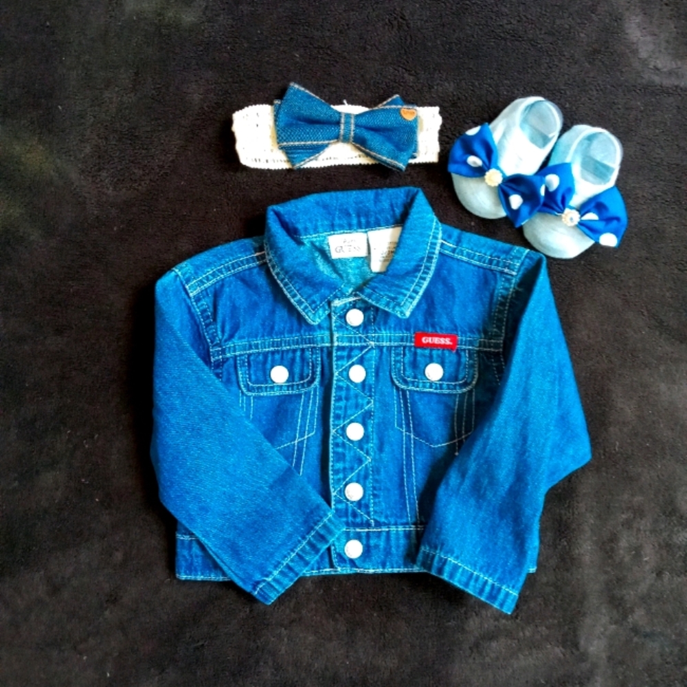 Jean Jacket Guess 0 -3 months